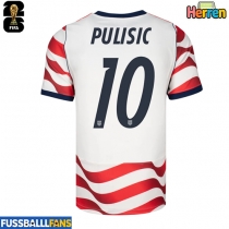 Vereinigte Staaten Christian Pulisic #10 Heimtrikot EM 2024 Kurzarm